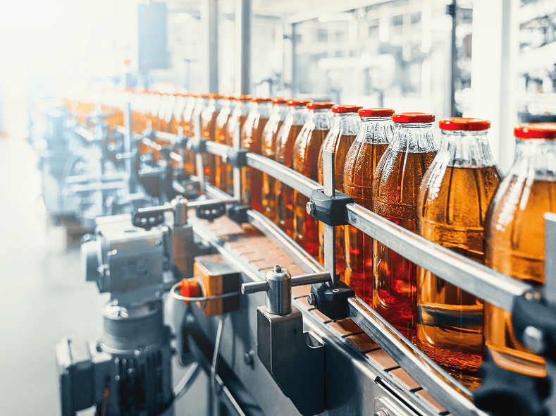 Ligne de conditionnement automatisée de bouteilles en verre après retrofit